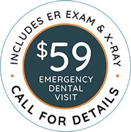$59 New Patient Visit banner stamp